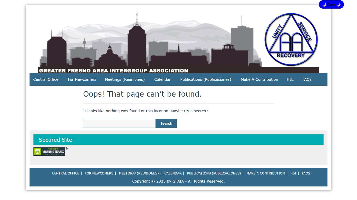Page not found – GFAIA